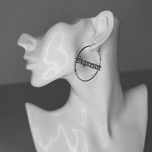 Supreme Hoop Earrings